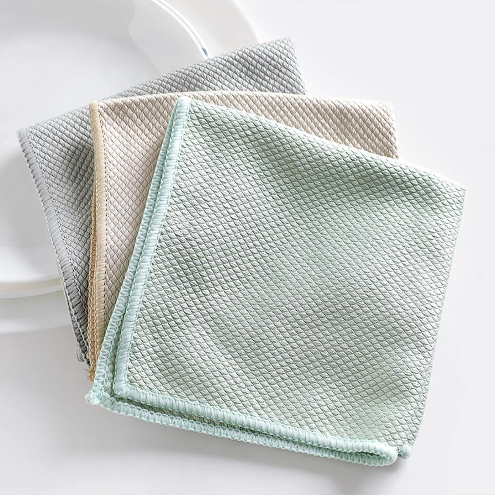 3PCS Random Color Dish Cloths For Towels And Microfiber Dishcloths Dish  Washing Dishes Cleaning Kitchen Dining & Bar Feed Sack - AliExpress