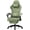 Green, variant on GTPLAYER Ergonomic High Back Pocket Spring Cushion Gaming Chair with Footrest & Linkage Armrests, Black