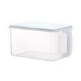 thumbnail image 1 of Caja de almacenamiento de plástico para refrigerador de 6.2L, organizador de alimentos frescos, contenedor de cocina para el hogar y frutas Methold JJ23346-00, 1 of 6