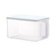 thumbnail image 1 of Caja de almacenamiento de plástico para refrigerador de 6.2L, organizador de alimentos frescos, contenedor de cocina para el hogar y frutas Yuarrent JJ23346-00, 1 of 6