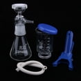 thumbnail image 2 of Equipo De Filtración De 250 Ml Unidad De Filtración De Laboratorio Al Vacío Con Embudo Y Abrazadera, De Borosilicato, Resistente, Duradero Y Re Sunnimix Aparato de filtración de 250 ml, 2 of 8