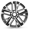 thumbnail image 2 of New 18" x 8" Replacement Wheel for Toyota Camry 2025 Machined w/ Black Rim 95968, 2 of 3
