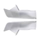 thumbnail image 1 of 2 piezas de canalones para RV que drenan directamente el agua de lluvia del RV y reducen la suciedad y Blanco, 1 of 9