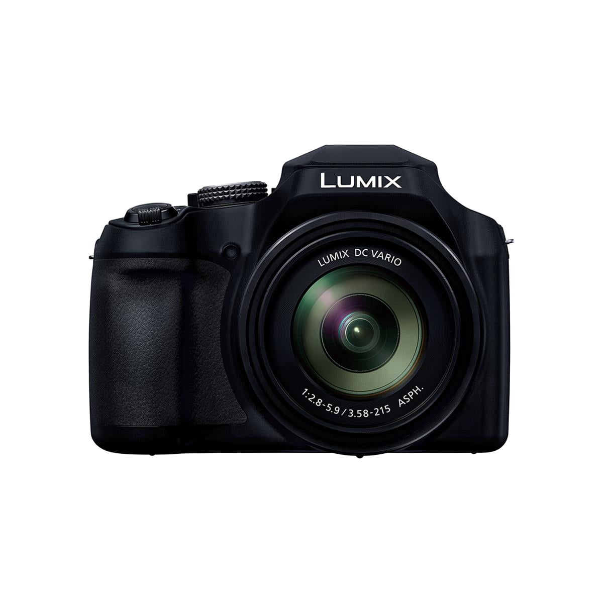 Panasonic LUMIX FZ80D 18.1MP Point & Shoot Digital Camera, Bundle with 64GB Memory Card, Tripod with Ball Head and Battery