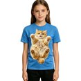 thumbnail image 2 of Lullu Toddler Boys Funny Animal Graphic Tee Shirt Short Sleeve T-Shirt Top, Sizes 2-3, 2 of 5