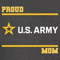 thumbnail image 3 of CafePress - Proud Army Mom White And Gold T Shirt - Womens Comfort Colors® Shirt, 3 of 4