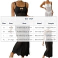 thumbnail image 3 of Qzwdhjm Womens Crochet Beach Coverup Hollow Out Maxi Cami Dresses Square Neck Scalloped Hem Swimsuits Coverups Beach Holidays Bikini Coverup, 3 of 5