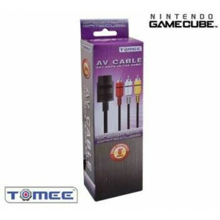 Av Cables Connectors New SNES/ N64/ Gamecube AV Cable Color-Coded Connectors High Quality Modern Design Popular ()