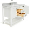 thumbnail image 7 of Ariel R043scw2rvo Bayhill 43" Free Standing Single Rectangular Basin Vanity Set - White, 7 of 7
