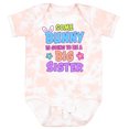 thumbnail image 3 of Inktastic Some Bunny is Going to Be a Big Sister with Bunny Ears and Flowers Girls Baby Bodysuit, 3 of 5