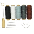 thumbnail image 3 of 14 Uds Herramientas de Trabajo de material cuero Herramientas de Artesanales de material cuero de Agujas para Tapicería Alfombra Repar Hugo Kits de costura a mano, 3 of 7