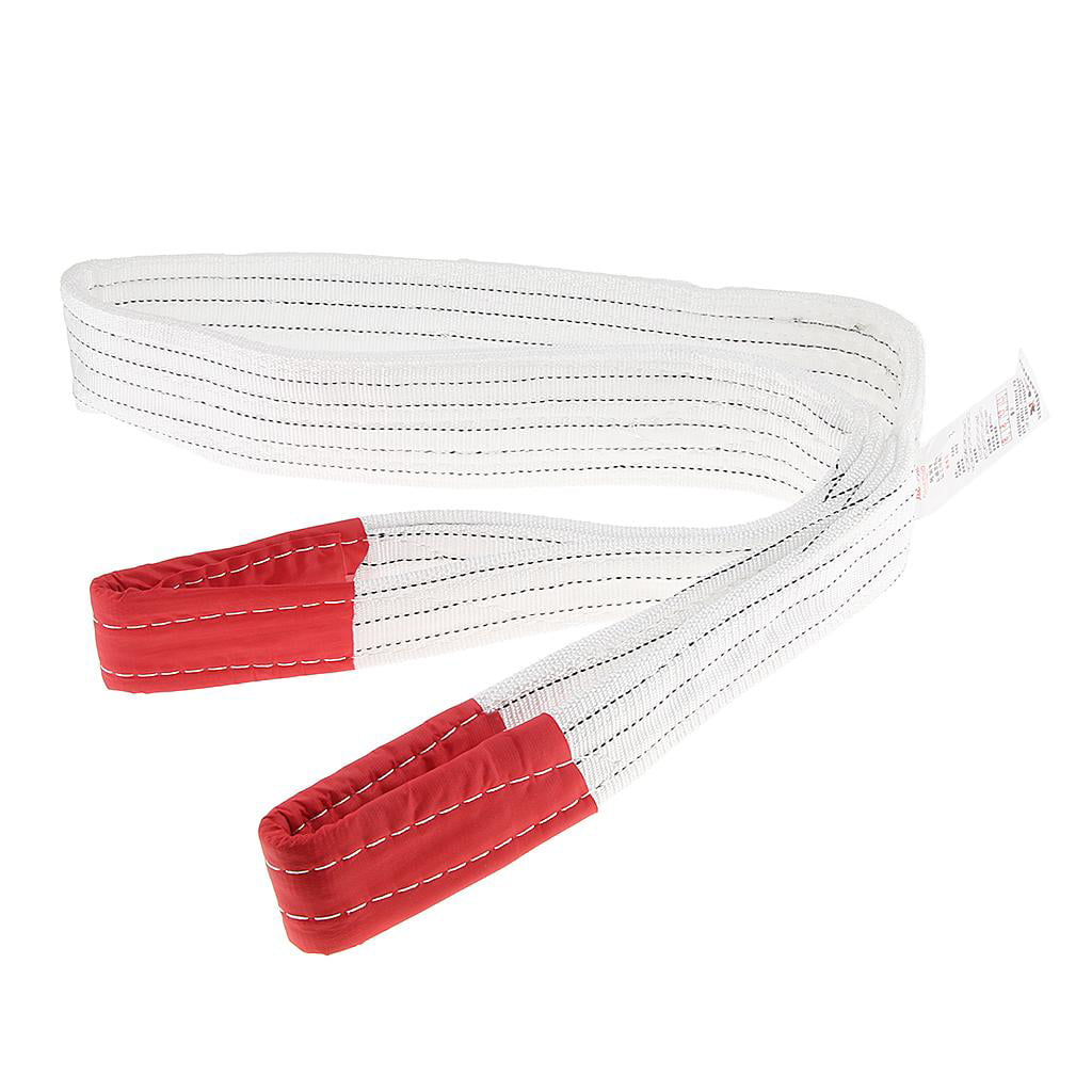 2M 5Ton Lifting Sling Car Emergency Tow Cable Heavy Duty Road Recovery Strap 