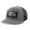 Heather Gray, variant on American Flag Flexfit Hat with Woven Logo Patch | Decorated in The USA