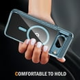 thumbnail image 4 of Magnetic for Google Pixel 8 Case, [Compatible with MagSafe] [Full Camera Protection] [10FT Drop Protection] Non-Yellowing Shockproof Protective Slim Phone Case for Google Pixel 8,Blue, 4 of 7