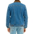 thumbnail image 2 of Range Denim Sherpa Jacket [Ocean], 2 of 3