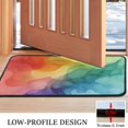 thumbnail image 3 of Colorful Tie Dye Blot Pattern Door Rugs,Washable Non Slip Door Mats Indoor,Decorative Door Mats,Entry Mat Indoor for Entrance,Bedroom,Kitchen,Bathroom,30"x17", 3 of 6