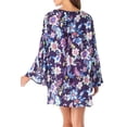 thumbnail image 2 of Anne Cole Bell Sleeve Tunic Cover Up, 2 of 3