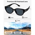 thumbnail image 2 of Gafas de sol plegables BENEUNDER para mujer, polarizadas UV400, 2 of 7