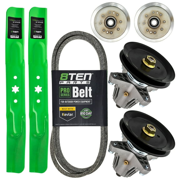 8TEN Blade Belt Spindle Idler Kit for MTD Cub Cadet 42 inch XT1 LT42 MK1005728