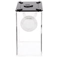 thumbnail image 3 of 1Pack Lizard Box for Gecko Tank in Black Acrylic 7.07X4.91X3.93In, 3 of 9