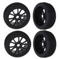 thumbnail image 1 of Neumáticos De Llanta De Rueda RC, Neumáticos RC Resistentes Al Desgaste Fácil Instalación Rendimiento óptimo Duraderos Para Coche 1/8 RC, 1 of 7