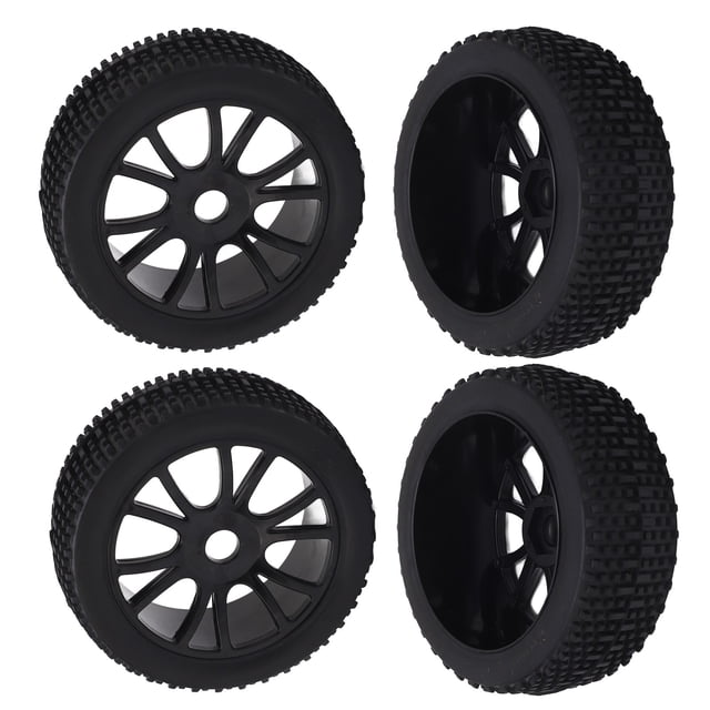 Neumáticos De Llanta De Rueda RC, Neumáticos RC Resistentes Al Desgaste Fácil Instalación Rendimiento óptimo Duraderos Para Coche 1/8 RC