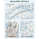 thumbnail image 3 of Bolsa de maquillaje de viaje Relavel Small Floral con compartimento para brochas, 3 of 7
