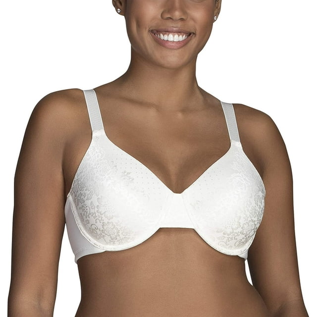 Vanity Fair Womens Beauty Back Full Figure Back Smoothing Minimizer Bra, 36D