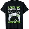 thumbnail image 1 of Level 100 Jours d'École Terminé T-Shirt Gamer Garçon - Blanc - L, 1 of 2