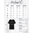 thumbnail image 2 of Anbech Be Kind Women Shirt Flower Graphic Tshirt Inspirational Summer Top Short Sleeve Letter Print Shirt, 2 of 2