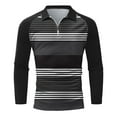 thumbnail image 5 of Polo Shirts for Men Long Sleeve 0 Tops Black Xxl, 5 of 5