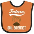 thumbnail image 3 of Inktastic Future Soil Scientist Boys or Girls Baby Bib, 3 of 4