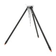 thumbnail image 3 of Camping Tripod Regulable Height Protective Foot Cover Plug in Design Fire Cooking Tripod for Outdoor Travel, 3 of 9