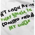 thumbnail image 5 of Funny Not Me Smelly Uncle Joke Romper Boys or Girls Infant Baby Brisco Brands 6M, 5 of 7