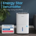 thumbnail image 3 of Deshumidificador Waykar Energy Star de 80 pintas para 500 m² con manguera de desagüe, 3 of 9