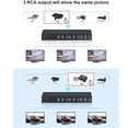 thumbnail image 3 of 4X3 RCA Splitter Multiple Devices Connection to TV Video and Audio, 3 of 9