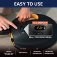 thumbnail image 4 of THURSO SURF 20PSI Rechargeable SUP Air Pump Digital Electric Paddle Board Pump 144W 4000mah Dual Stage Auto-Off Portable Inflation Deflation 12V DC Car Connector Battery Air Pump for Kayaks Boats, 4 of 7