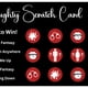 thumbnail image 2 of Tarjeta Rasca Y Gana Sexual Pareja Atractiva 5 hojas de lotería para adultos, tarjeta rasca y gana, papel de entretenimiento, juegos de cama, juego para adultos, 2 of 7