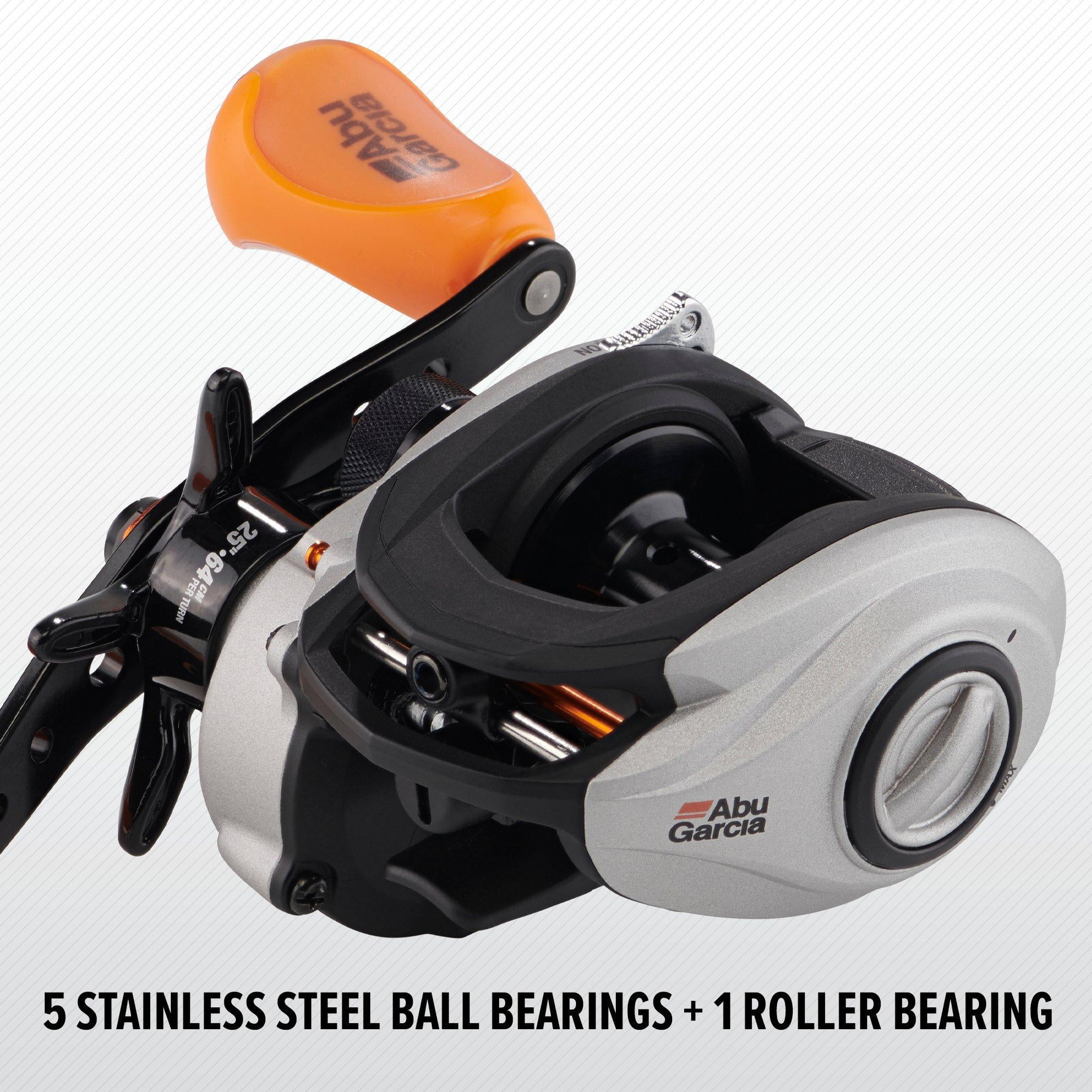 Abu Garcia Max STX Low Profile Baitcaster - Left Handed with