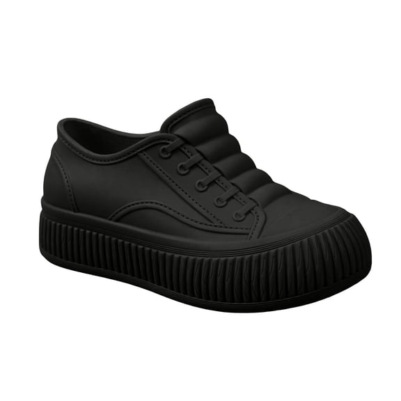 Women's Hidden Wedge Waterproof Rain Boots Non Slip Fashion Casual Rubber Shoes