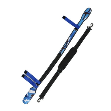 ROZYARD Fishing Sleeves Belt Rod Protector Replacement Fishing Rod Socks Strap Adjustable Rod Cover Protector Easy to Use