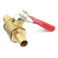 thumbnail image 4 of Unique Bargains 8mm OD Hose Rotary Handle Water Oil Gas Flow Shut Off Control Ball Valve 2pcs, 4 of 4