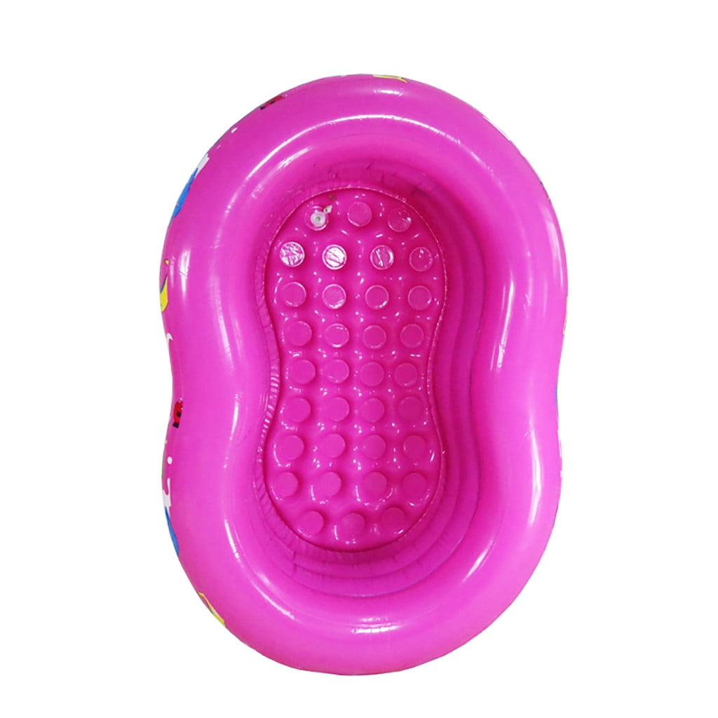 pink blow up pool