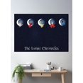 thumbnail image 2 of The Lunar Chronicles Poster Wall Art, Modern Wall Decor For Living Room Bedroom, 8x12 UNFRAMED, 2 of 3