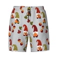 thumbnail image 4 of Lsque Mens Swim Trunks Cute Autumn Gnomes Pattern - Bathing Suit Compression Liner - Beach Swim Shorts Swimwear - (S-3XL) - Stretch Quick Dry -X-Large, 4 of 9