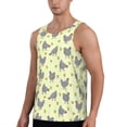 thumbnail image 2 of Daiia Funny Chicken Printed Men's Quick Dry Fit Muscle Tank Top Slim-Fit Tank Workout Tank Top Lightweight Sports Tank Top-4X-Large, 2 of 7