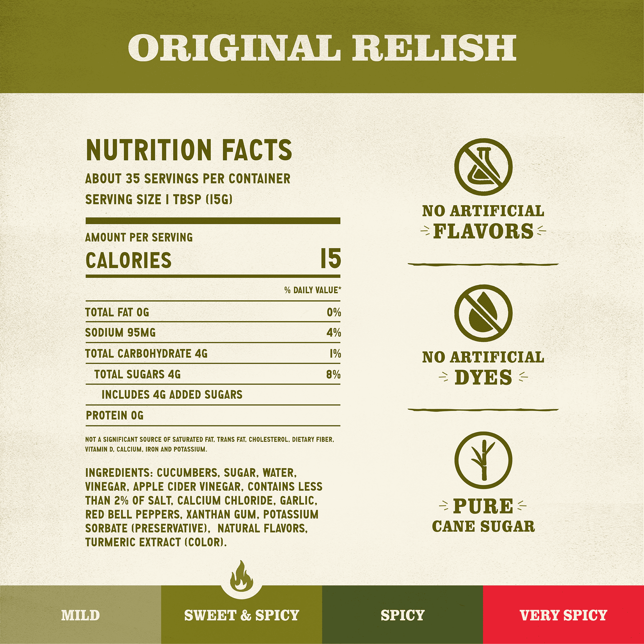 (2 pack) Wickles Original Relish, 16 fl oz Jar