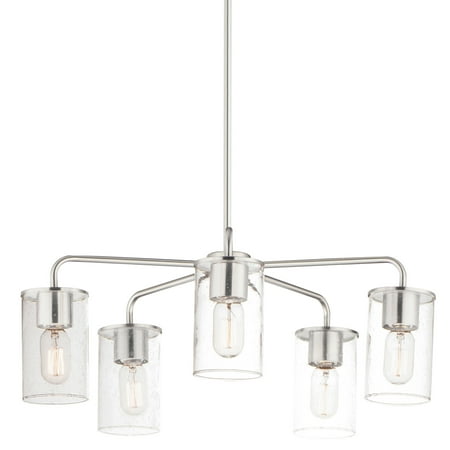 

Maxim 11846Cd Sleek 5 Light 25 Wide Chandelier - Nickel