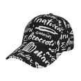 thumbnail image 1 of Fotbe Pasta Bacon Gorro Clásico de Béisbol, Gorra Ajustable con Broche Snapback, Gorro de Exterior de Algodón Suave, 1 of 6