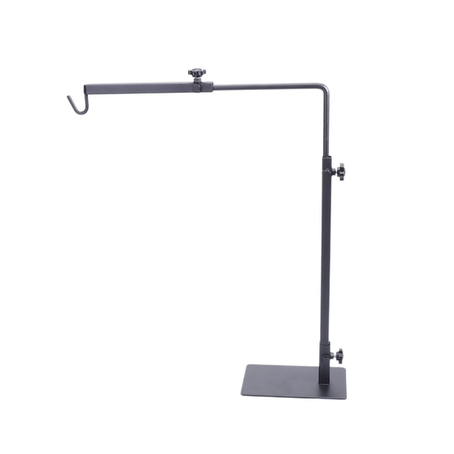BRIGHTFUFU Soporte de luz para reptiles que se calienta en la parte trasera de la tortuga, soporte de luz largo para mascotas, tamaño S